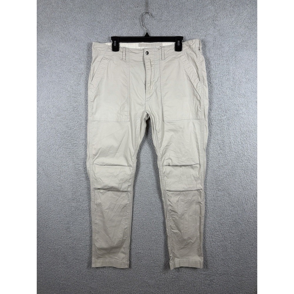 Relwen Supply Pants Cream Utility Trousers Cotton Mens Size 36